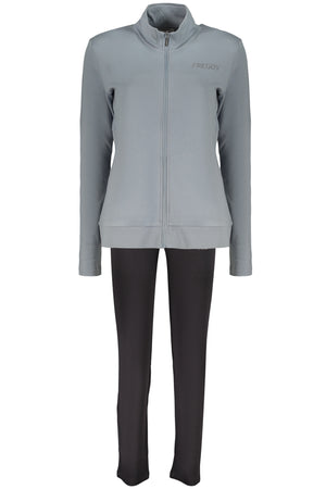 Freddy Women's Light Blue Zip-Up Sweatshirt