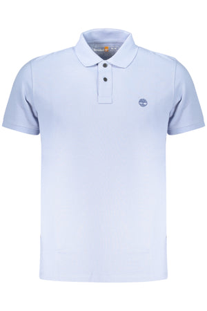 TIMBERLAND MEN'S SHORT-SLEEVE POLO SHIRT, BLUE