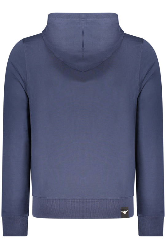 Accademia Militare Military Academy Men's Blue Zip-Up Sweatshirt