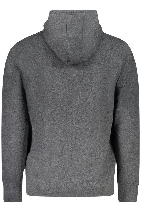 Accademia Militare Military Academy Men's Gray Zip-Up Sweatshirt