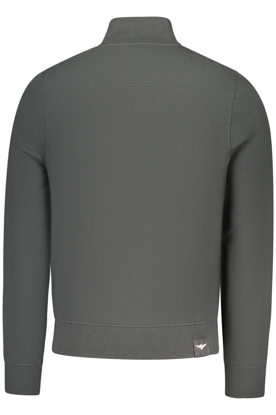 Accademia Militare Military Academy Men's Black Zip-Up Sweatshirt