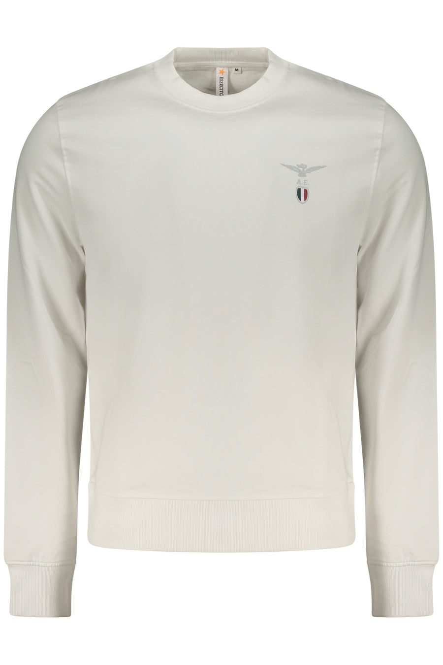 Accademia Militare Military Academy Men's White Zip-Up Sweatshirt
