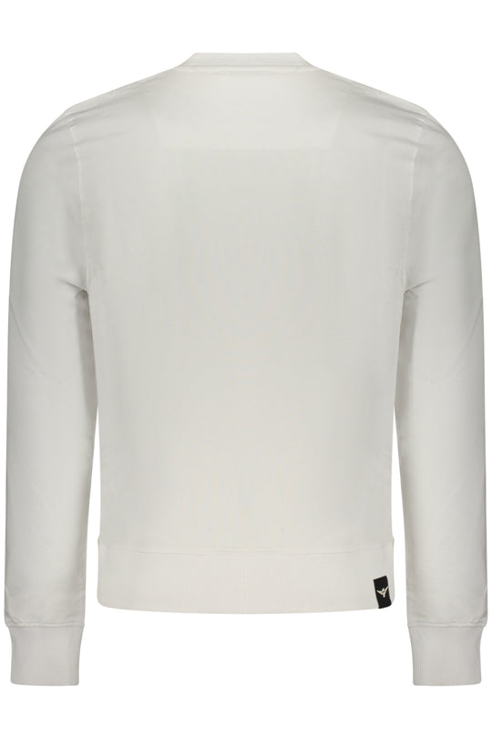 Accademia Militare Military Academy Men's White Zip-Up Sweatshirt