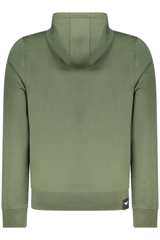 Accademia Militare Military Academy Men's Zip-Up Sweatshirt, Green
