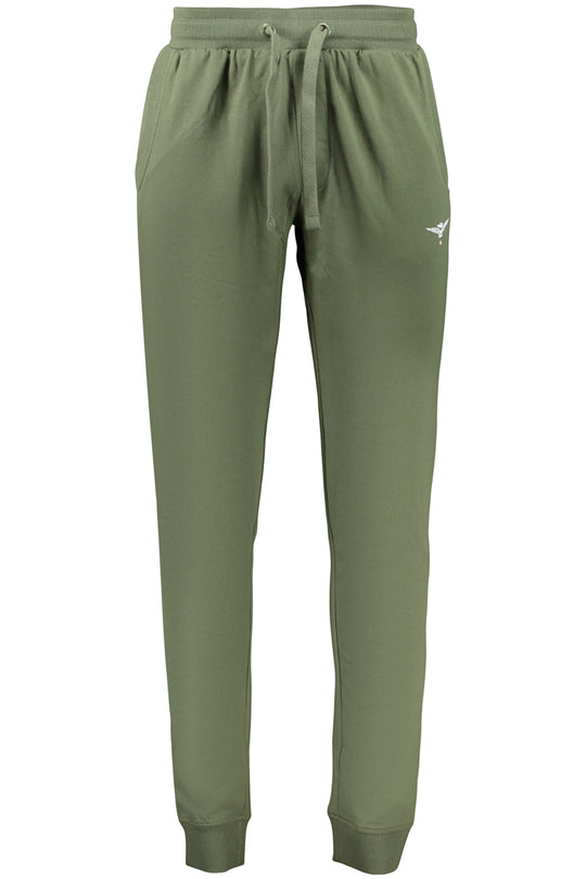 Accademia Militare Military Academy Men's Green Long Suit Trousers