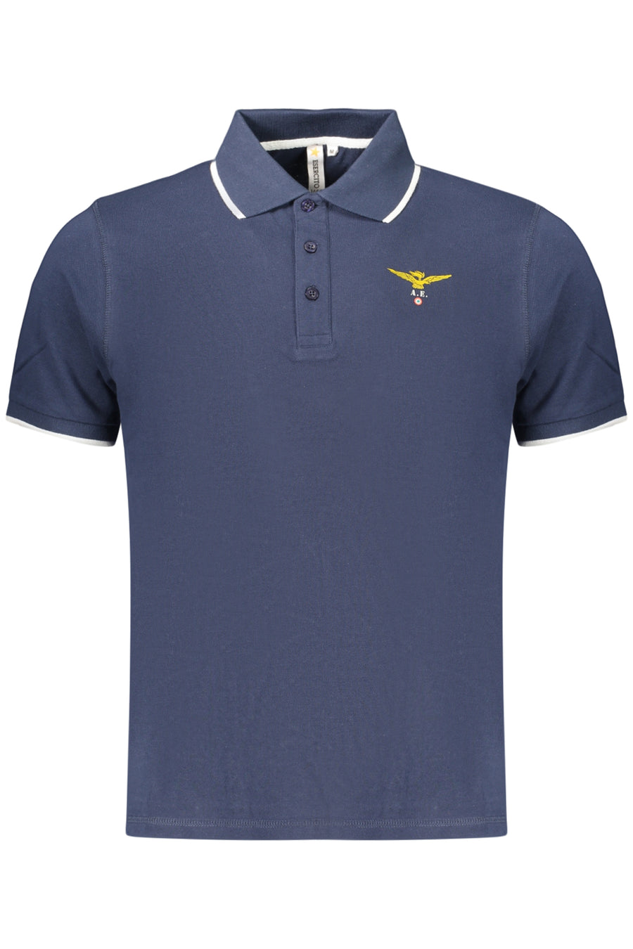 Accademia Militare Military Academy Men's Short-Sleeved Polo Shirt, Blue
