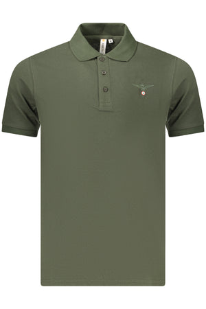 Accademia Militare Military Academy Men's Short-Sleeved Polo Shirt, Green