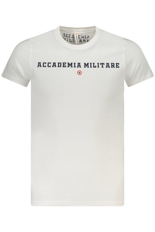 Accademia Militare Military Academy Short Sleeve T-Shirt Men White