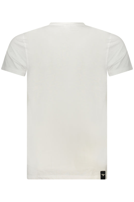 Accademia Militare Military Academy Men's Short-Sleeved T-Shirt White