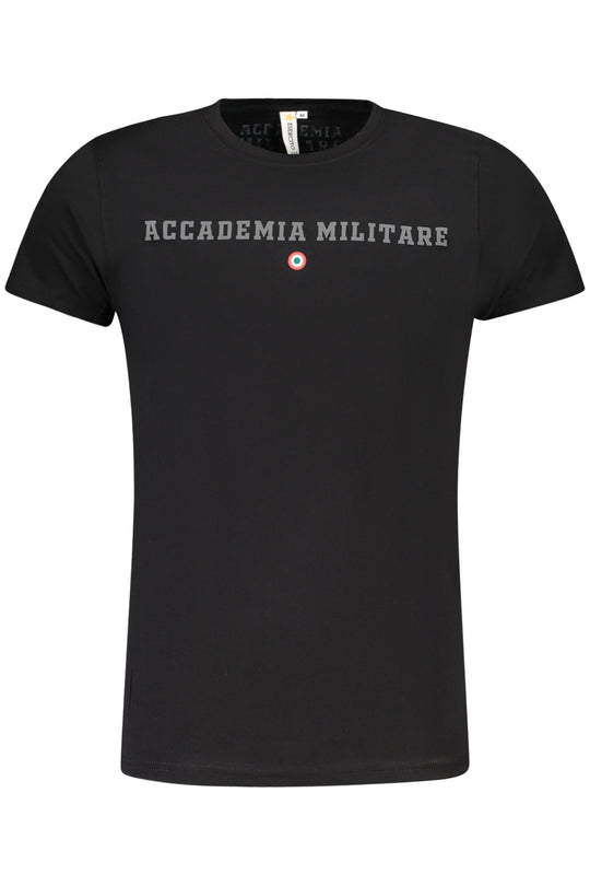 Accademia Militare Military Academy Black Men's Short Sleeve T-Shirt