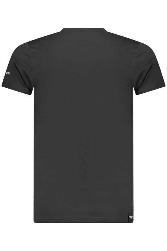 Accademia Militare Military Academy Men's Black Short-Sleeve T-Shirt