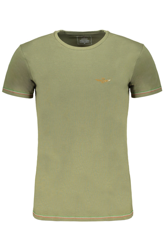 Aeronautica Militare Eronautica Militare Green Men's Short Sleeved T-Shirt