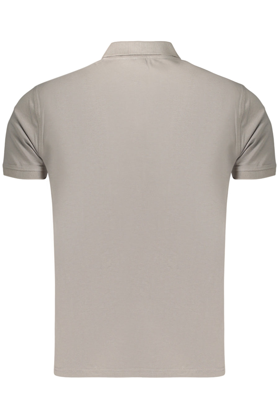 Baci&Abbracci Kisses & Hugs Men's Grey Short-Sleeved Polo Shirt