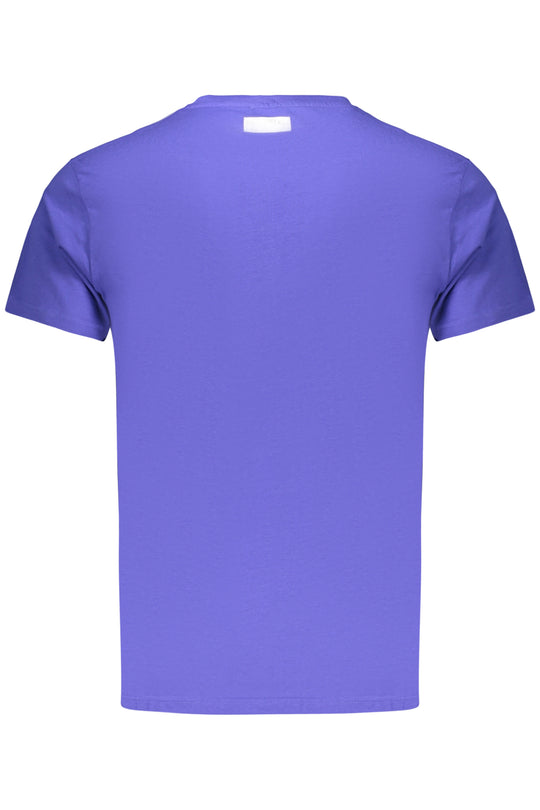 Bikkembergs Men's Short-Sleeve T-Shirt Blue