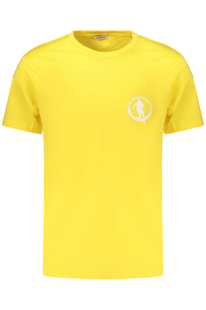 Bikkembergs Men's Short-Sleeved T-Shirt Yellow