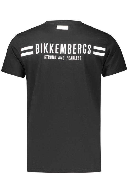 Bikkembergs Men's Short-Sleeve T-Shirt Black