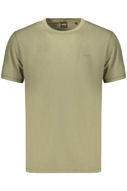 BOSS Men's Short-Sleeved T-Shirt Green
