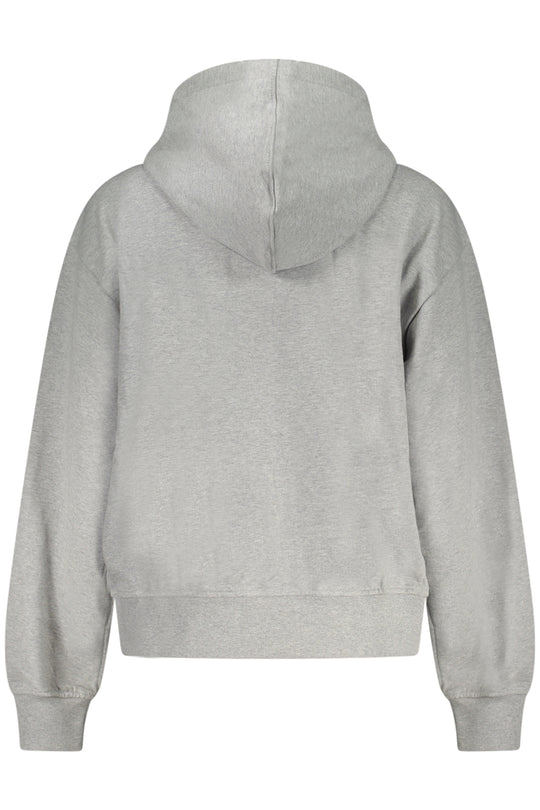 Calvin Klein Women's Zipped Sweatshirt Grey