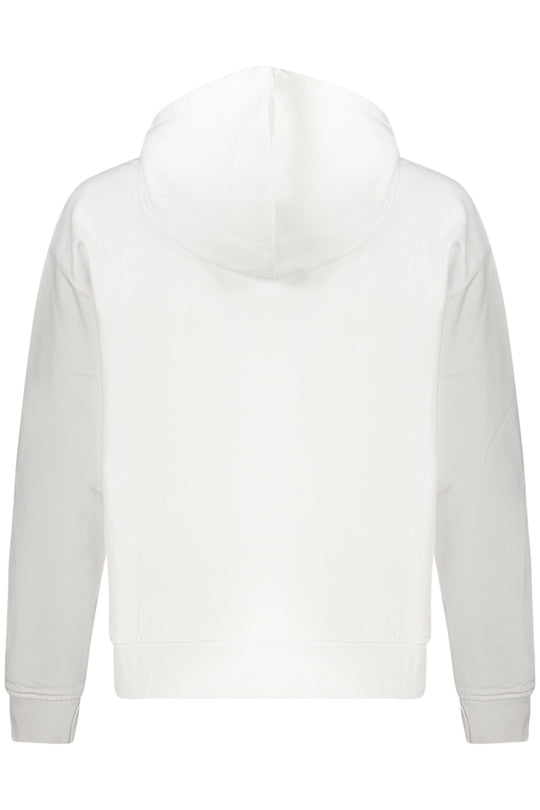 Calvin Klein Women's Zip-Up Sweatshirt White