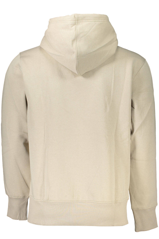 Calvin Klein Men's Beige Zipless Sweatshirt