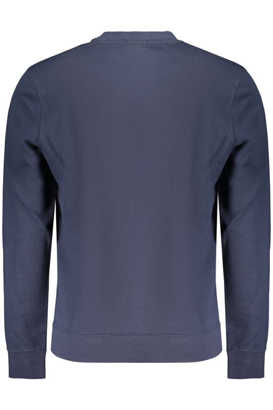 CALVIN KLEIN FELPA UOMO BLU CON ZIP