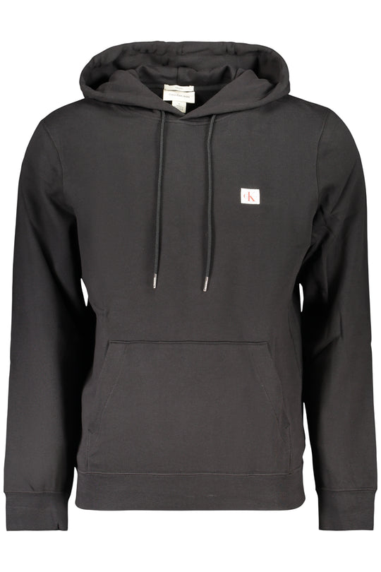 CALVIN KLEIN FELPA UOMO NERA CON ZIP