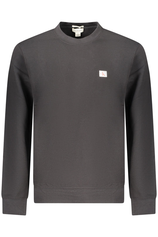 Calvin Klein Men's Black Zip-Up Sweatshirt