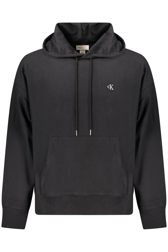 Calvin Klein Men's Black Zip-Up Sweatshirt