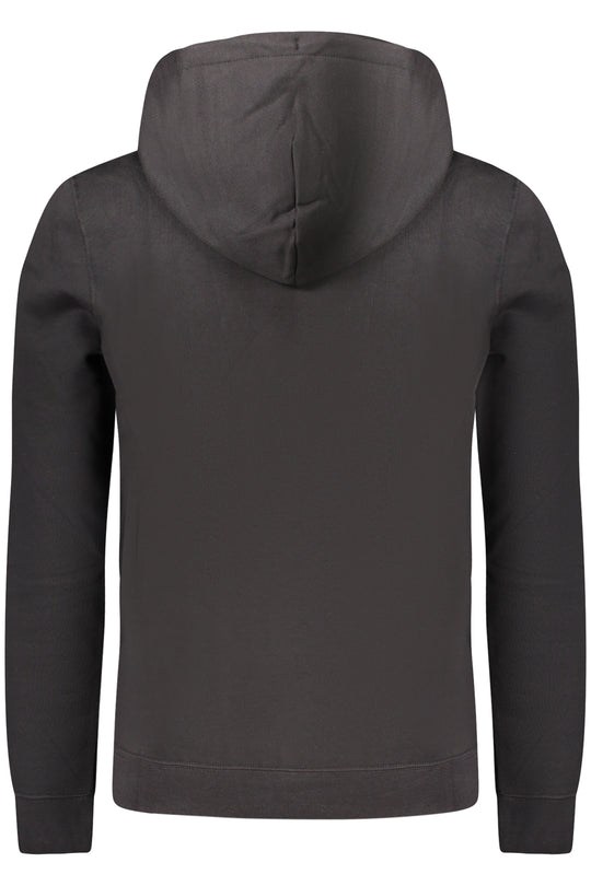 Calvin Klein Men's Black Zip-Up Sweatshirt