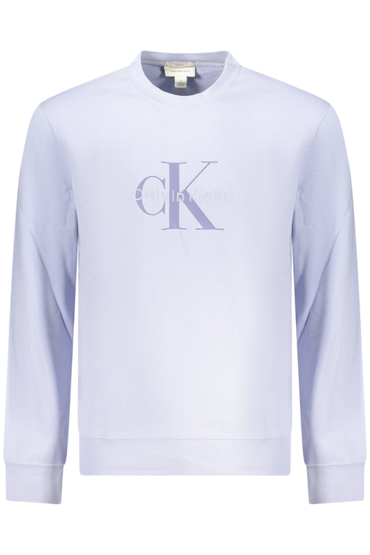 Calvin Klein Men's Purple Zip-Up Sweatshirt