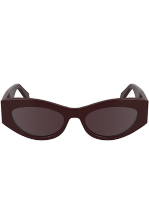 Calvin Klein Women's Sunglasses Red