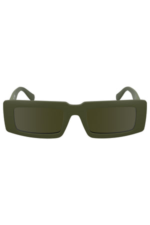 Calvin Klein Women's Sunglasses Green