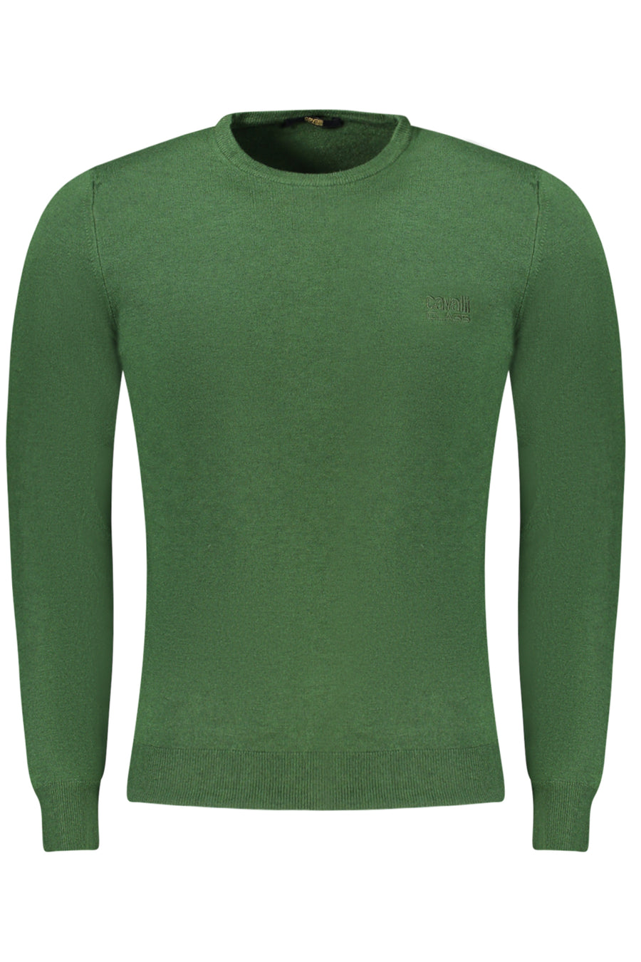 Cavalli Class Green Men's Sweater