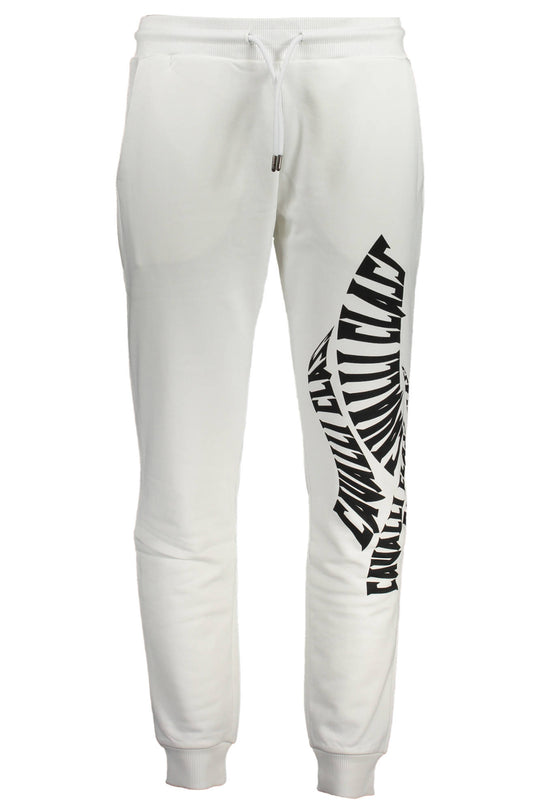Cavalli Class White Men's Trousers