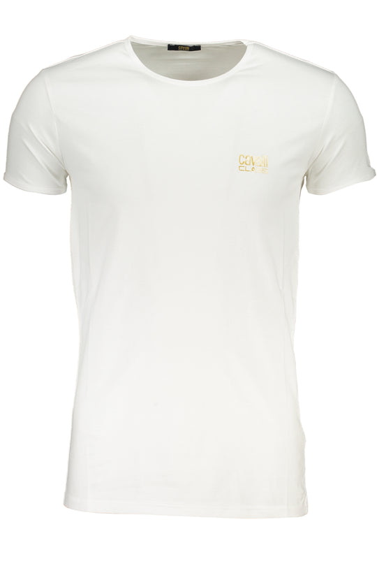 Cavalli Class Men's Short Sleeved T-Shirt White