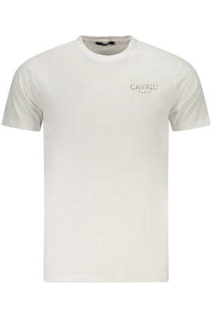 Cavalli Class Short Sleeve T-Shirt Men White