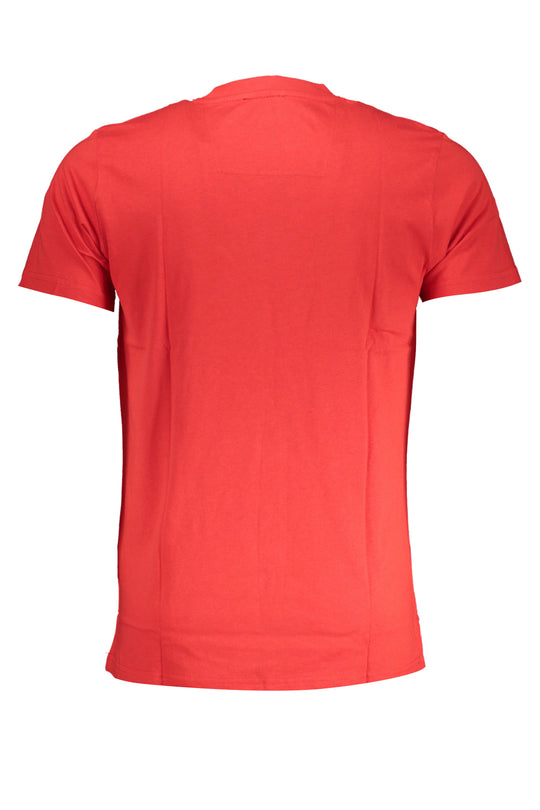 Cavalli Class Men's Short Sleeve T-Shirt Red