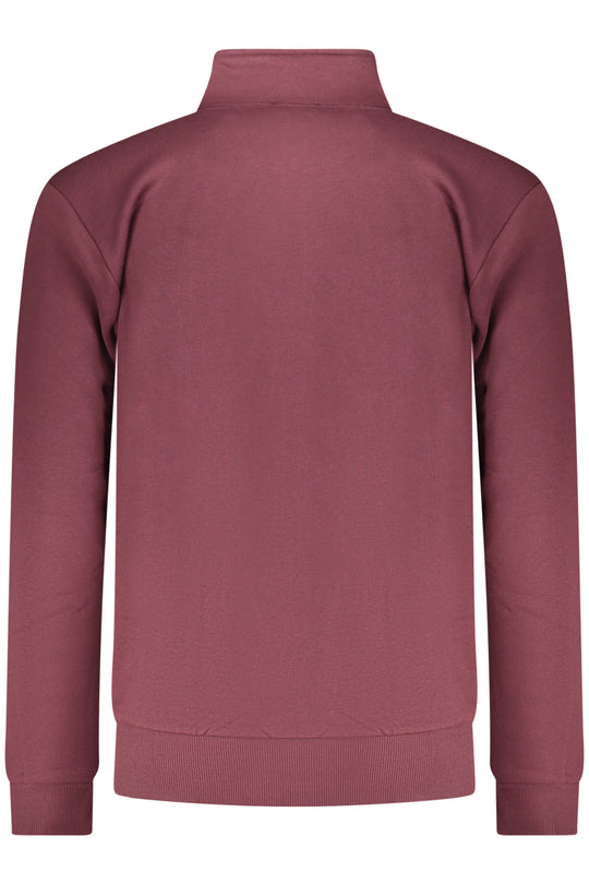 Coveri Moving Men's Red Zip-Up Sweatshirt