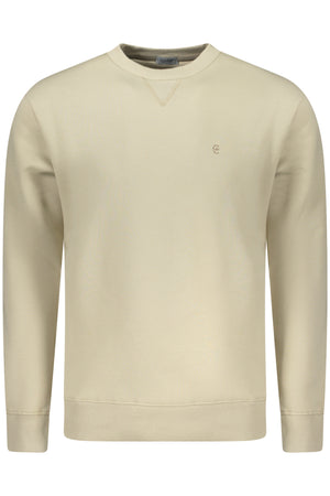 Coveri Moving Men's Zip-Less Sweatshirt, Beige