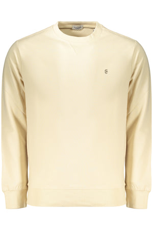 Coveri Moving Men's Zip-Less Sweatshirt, Beige