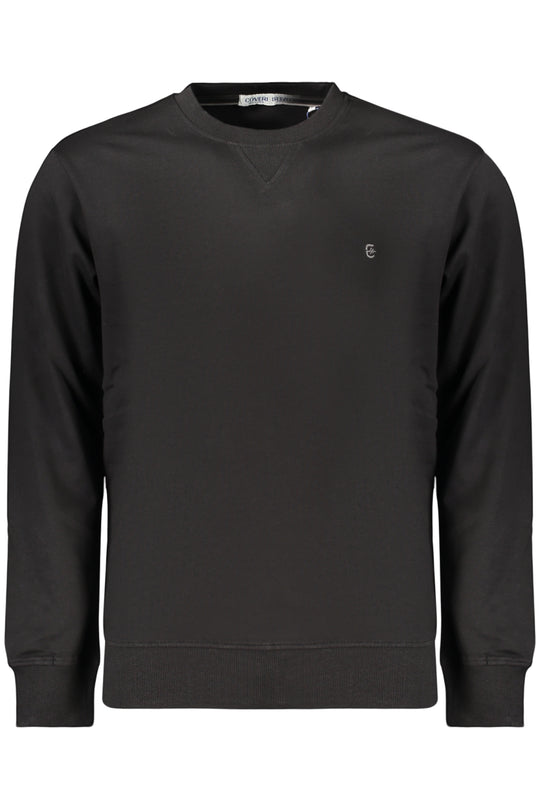 Coveri Moving Men's Black Zip-Up Sweatshirt