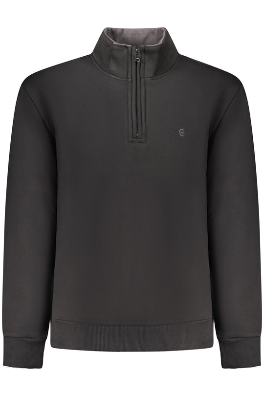 Coveri Moving Men's Black Zip-Up Sweatshirt