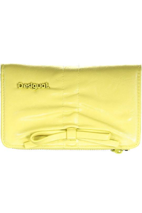 Desigual Women's Yellow Wallet