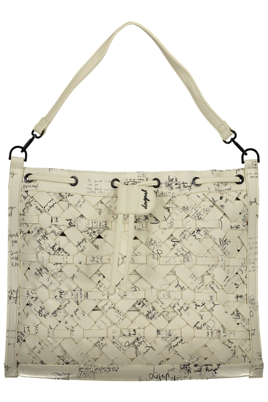 Desigual Women's White Backpack