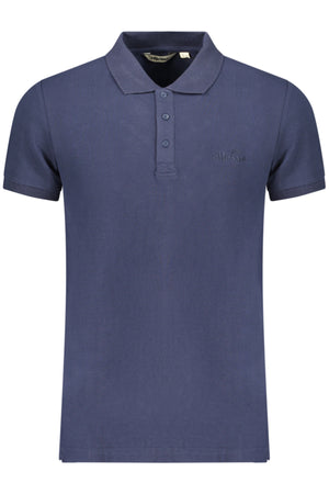 Ellesse Men's Short-Sleeve Polo Shirt, Blue