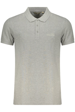 Ellesse Men's Short-Sleeve Polo Shirt, Grey