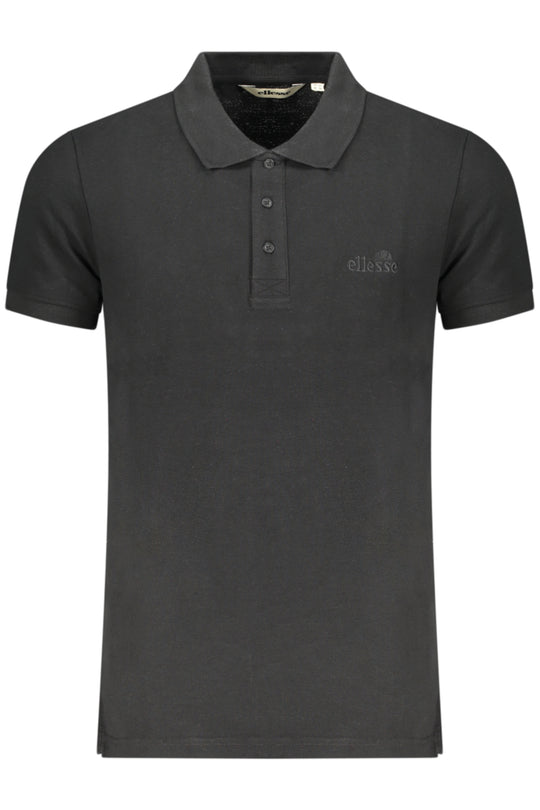 Ellesse Men's Short-Sleeve Polo Shirt Black