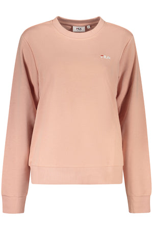 Fila Women's Pink Zip-Up Sweatshirt