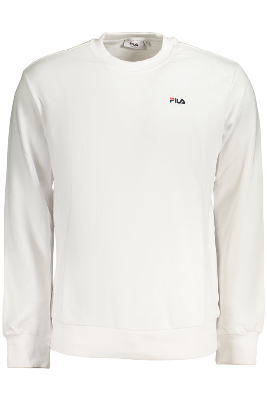 Fila Men's White Zip-Up Sweatshirt