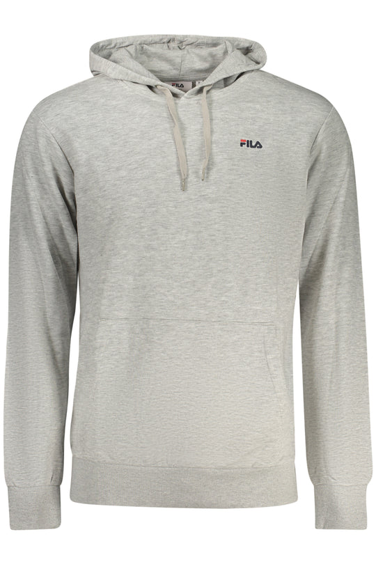 Fila Men's Gray Zip-Up Sweatshirt